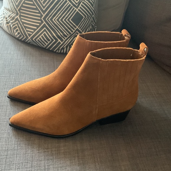 Marc Fisher Cowboy Boot Booties.  BRAND NEW NEVER WORN! - Picture 2 of 4